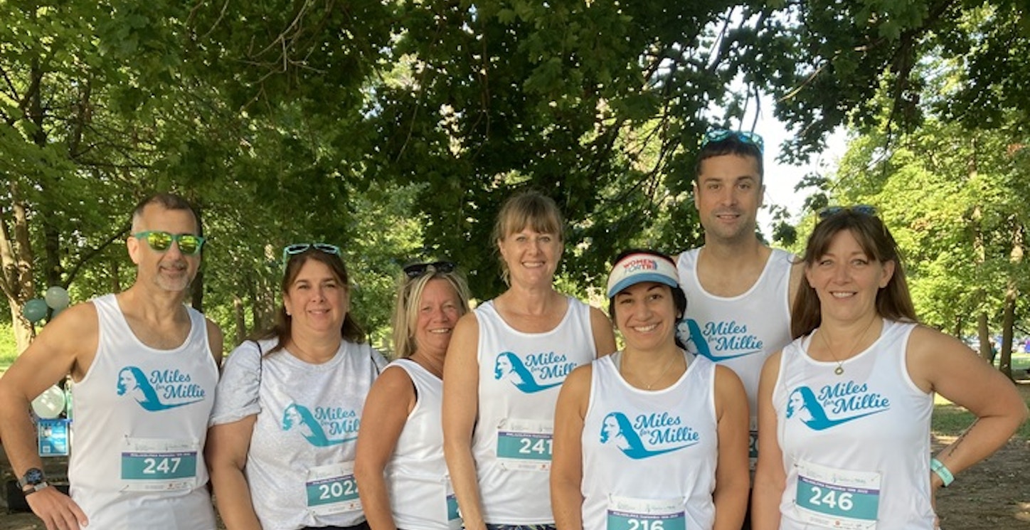 Team Miles For Millie Gettin' It Done For The National Ovarian Cancer Coalition! T-Shirt Photo