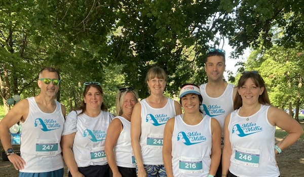 Team Miles For Millie Gettin' It Done For The National Ovarian Cancer Coalition! T-Shirt Photo