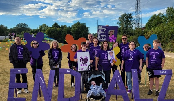 Picture of #Walk2 End Alz Custom T-Shirt Design #Walk2 End Alz T-Shirt Photo