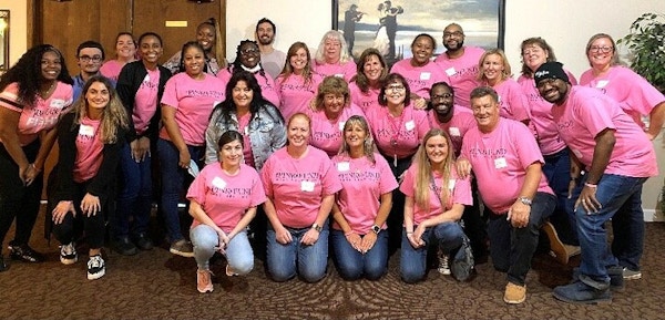 Pscu Supports The Pink Fund With The Help From Custom Ink T-Shirt Photo