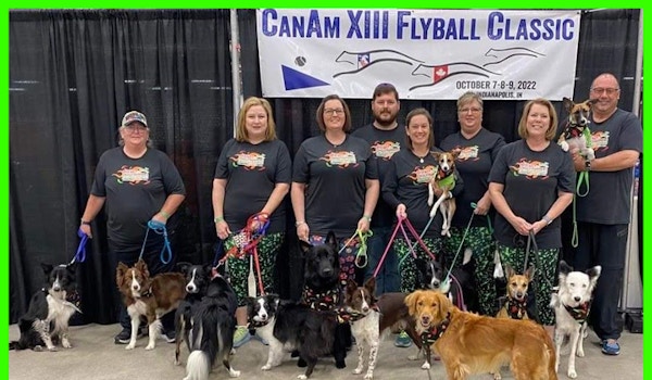Picture of Can Am 2022 Alamo Racing Canines Flyball Team Custom T-Shirt Design Can Am 2022 Alamo Racing Canines Flyball Team T-Shirt Photo
