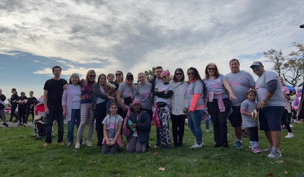 Lgs Making Strides Against Breast Cancer T-Shirt Photo