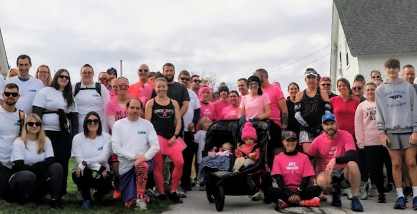 Picture of Jaye's Cancer Fundraiser 5 K Custom T-Shirt Design Jaye's Cancer Fundraiser 5 K T-Shirt Photo