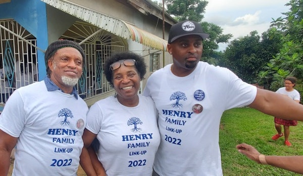 Three Generations Of The Henry Family T-Shirt Photo