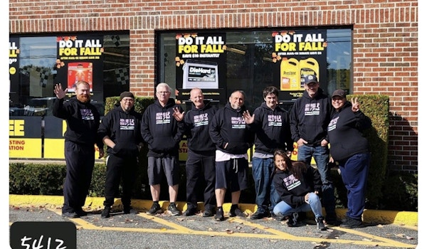 Picture of Advance Goes Pink For Breast Cancer Awareness Custom T-Shirt Design Advance Goes Pink For Breast Cancer Awareness T-Shirt Photo