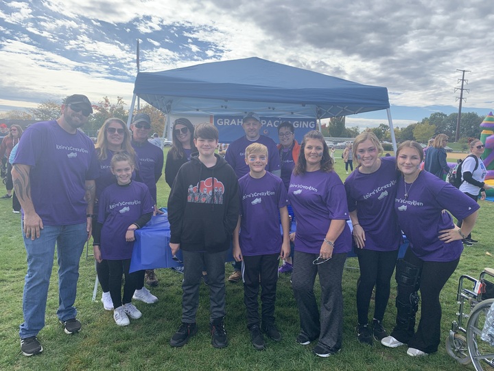 Jdrf Walk For A Cure With Keira's Crazy Klan! T-Shirt Photo