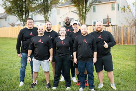 Stack Infrastructure Kickball Team! T-Shirt Photo