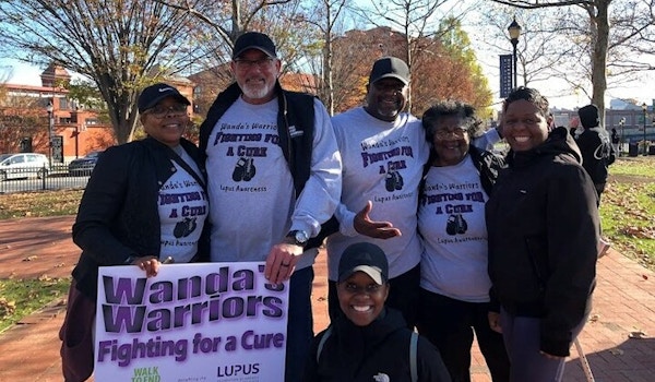 Picture of Lupus Walk 2022 Custom T-Shirt Design Lupus Walk 2022 T-Shirt Photo