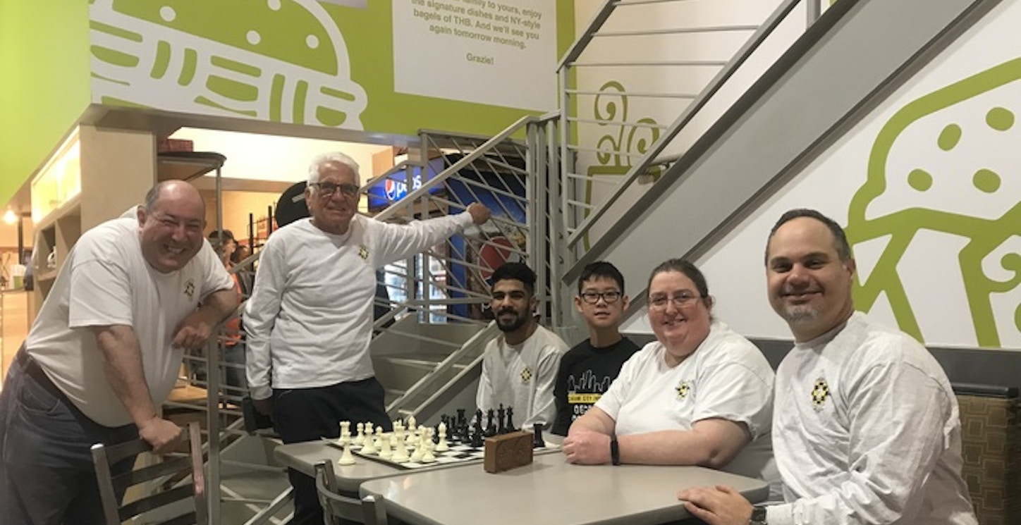 Picture of Charm City Chess Club Showing Our Colors! Custom T-Shirt Design Charm City Chess Club Showing Our Colors! T-Shirt Photo