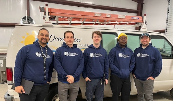 Picture of Oceanview Heating And Air Custom T-Shirt Design Oceanview Heating And Air T-Shirt Photo