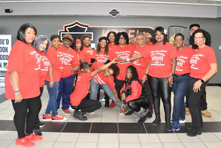 Step Into Shape Line Dancers T-Shirt Photo