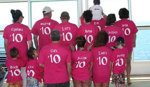 Picture of Family Cruise (Back) Custom T-Shirt Design Family Cruise (Back) T-Shirt Photo