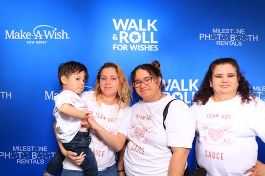 Make A Wish Nj Walk & Roll T-Shirt Photo
