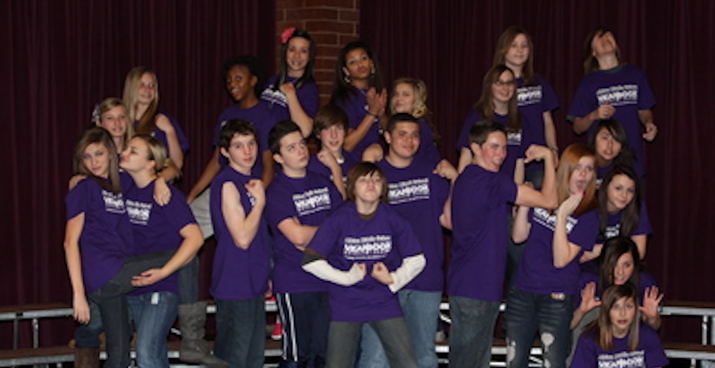 Albion Middle School Yearbook Club T-Shirt Photo