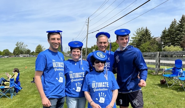 Picture of The Ultimate (Frisbee) Graduation 2023 Custom T-Shirt Design The Ultimate (Frisbee) Graduation 2023 T-Shirt Photo