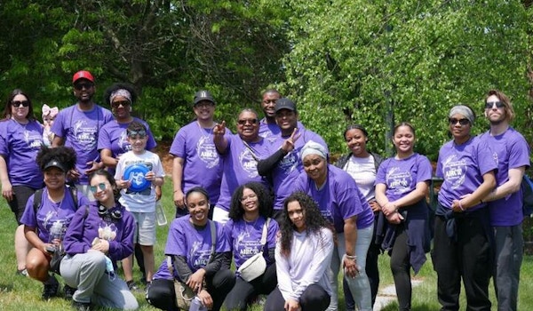 Picture of Team Airca Por Siempre Cancer Walk Custom T-Shirt Design Team Airca Por Siempre Cancer Walk T-Shirt Photo