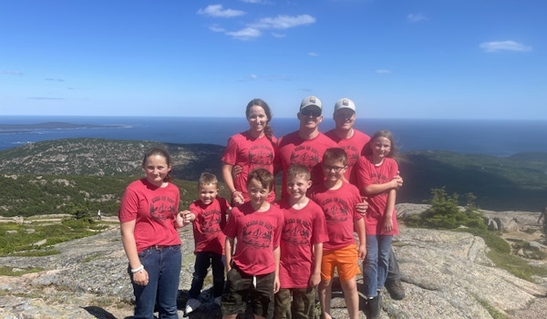 Picture of Acadia Or Bust Custom T-Shirt Design Acadia Or Bust T-Shirt Photo