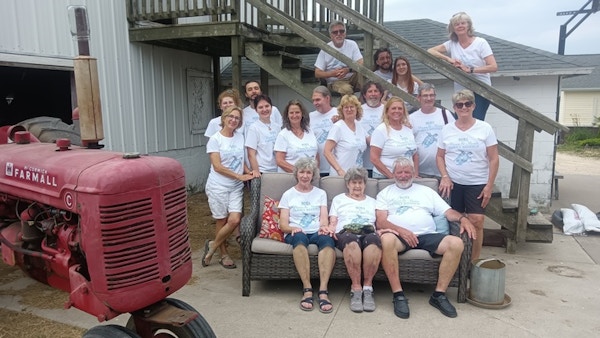 Family Fun On The Farm  T-Shirt Photo