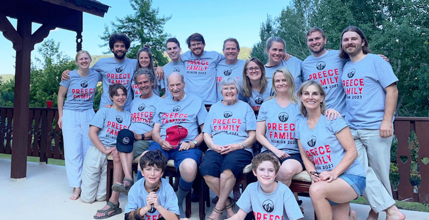 Preece Family Reunion T-Shirt Photo