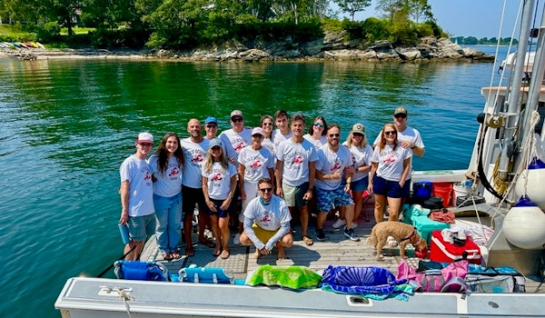 Old School Lobster Boat Crew T-Shirt Photo