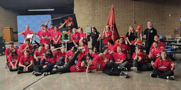 Team Paradise Robotics Places 1st, 2nd, And 3rd At Local Competition T-Shirt Photo