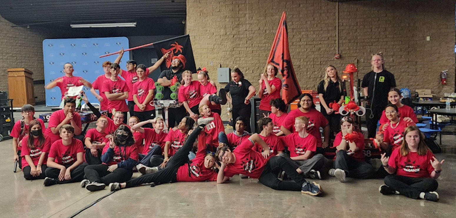Team Paradise Robotics Places 1st, 2nd, And 3rd At Local Competition T-Shirt Photo