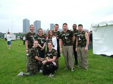 Mud Run Dirty Legs T-Shirt Photo