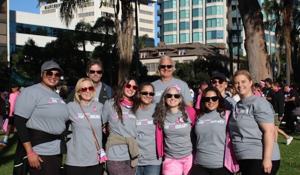 Picture of Law Librarians For Breast Cancer Research Custom T-Shirt Design Law Librarians For Breast Cancer Research T-Shirt Photo