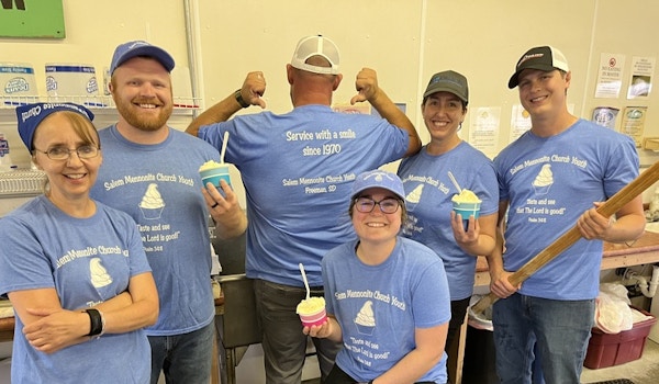 Picture of Salem Mennonite Church County Fair Homemade Ice Cream Booth Custom T-Shirt Design Salem Mennonite Church County Fair Homemade Ice Cream Booth T-Shirt Photo