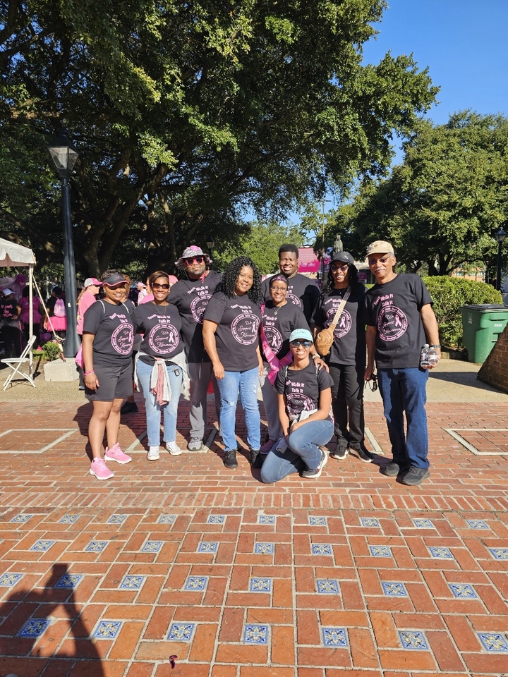 Making Strides Against Breast Cancer T-Shirt Photo