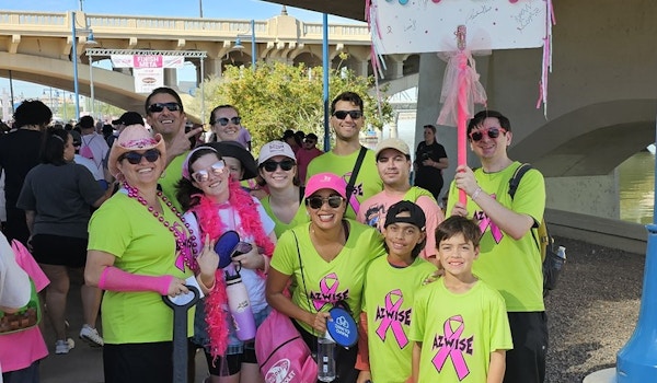 Picture of Team Azawise At The Finish Line!! Custom T-Shirt Design Team Azawise At The Finish Line!! T-Shirt Photo