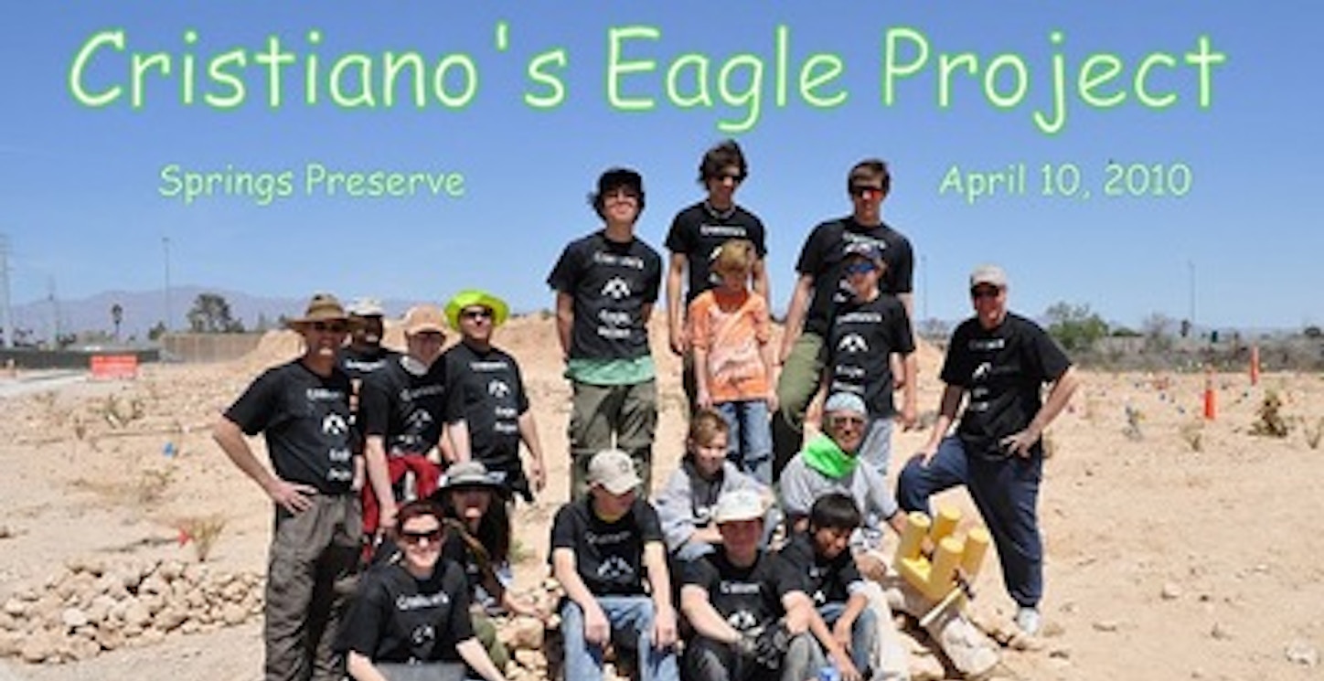 Cristiano's Eagle Project T-Shirt Photo