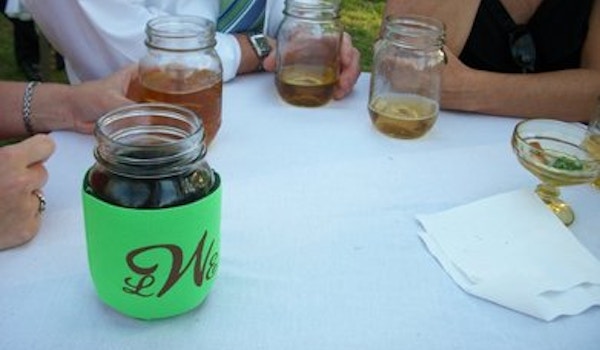Picture of Koozies Over Mason Jars? Why Not!!! Custom T-Shirt Design Koozies Over Mason Jars? Why Not!!! T-Shirt Photo