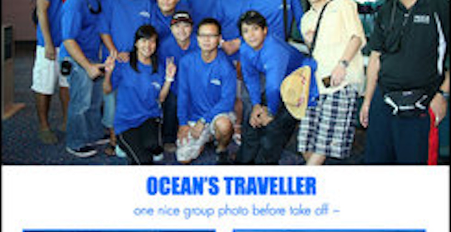Team Ocean's Traveller T-Shirt Photo