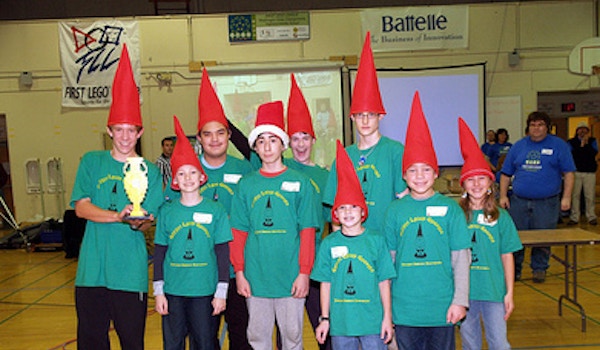 Picture of Gothic Lawn Gnomes Fll Team Custom T-Shirt Design Gothic Lawn Gnomes Fll Team T-Shirt Photo