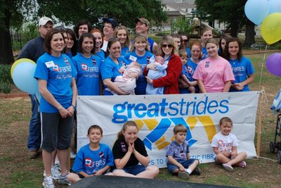 Our Team Saying Cf Bites! For A Cystic Fibrosis Cure! T-Shirt Photo