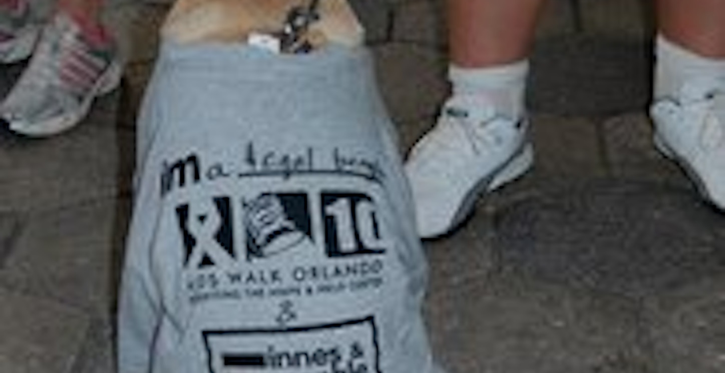 Legal Gets Ready For Aids Walk Orlando 2010 T-Shirt Photo