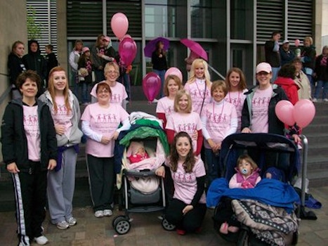 Vglb Breast Cancer Walk T-Shirt Photo