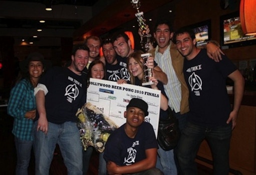 Hollywood Assistant Beer Pong Winners 2010 T-Shirt Photo