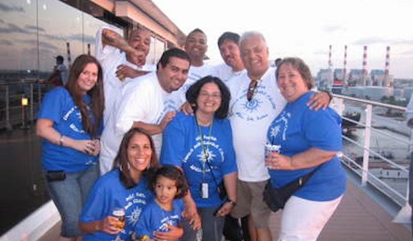 Family And Friends Cruise T-Shirt Photo