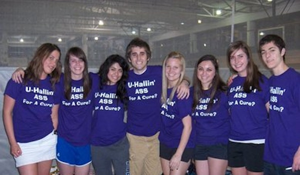 U Hallin Ass University Hall Relay For Life T-Shirt Photo