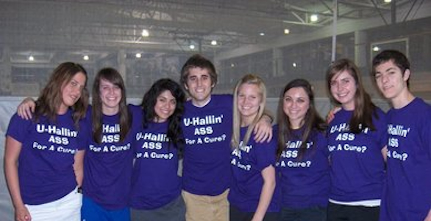 U Hallin Ass University Hall Relay For Life T-Shirt Photo