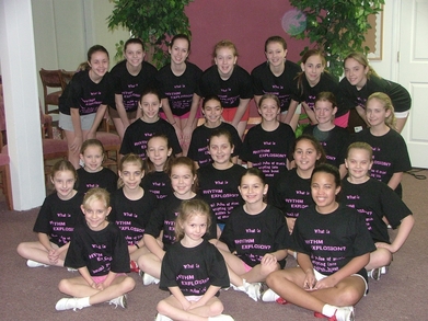 Rhythm Explosion Cloggers T-Shirt Photo