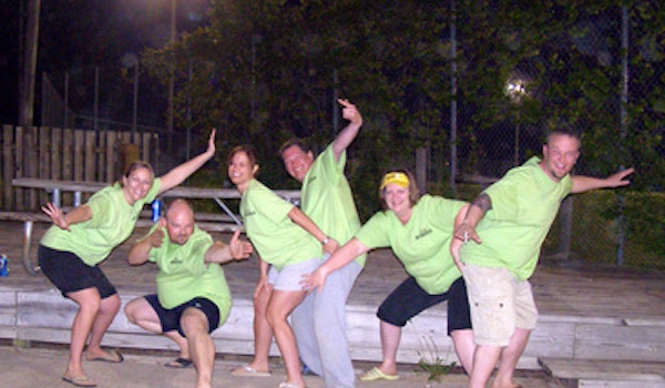 Lime Bombers Volleyball 2010 T-Shirt Photo