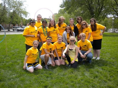 Muggles Learning To Play Quidditch T-Shirt Photo
