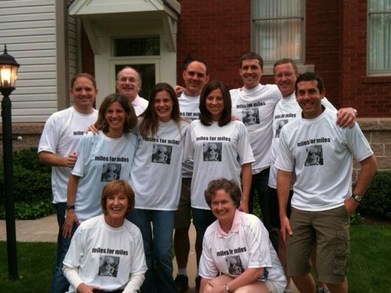 Miles For Miles Marathon Team T-Shirt Photo