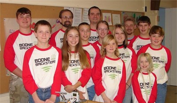 Picture of Boone Bricksters Lego League Team Custom T-Shirt Design Boone Bricksters Lego League Team T-Shirt Photo
