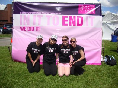 Custom Ink Helps Our Avon Walk Team!! T-Shirt Photo