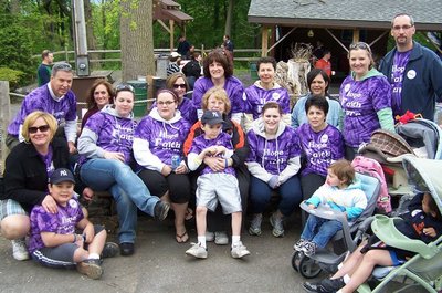 Cystic Fibrosis Great Strides Walk T-Shirt Photo