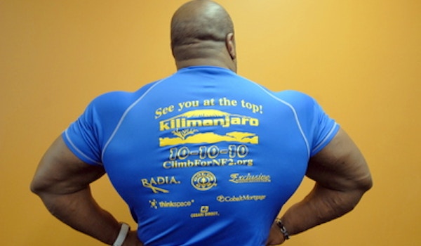 Help Stop Nf2 Kilimanjaro Charity Climb 10 10 10 T-Shirt Photo